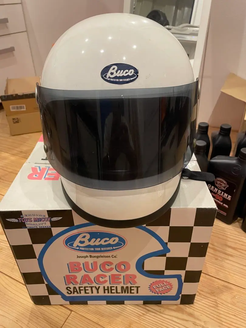 【レア】BUCOフルフェイス　ブコレーサー　トイズマッコイ BUCO ajito RACER ブコ レーサー フルフェイス ヘルメット