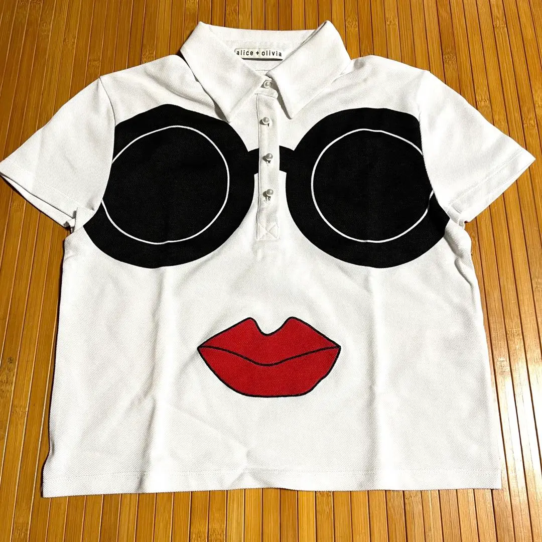 alice+olivia アリスアンドオリビア　ポロシャツ Alice+Olivia(アリスオリビア) ポロシャツ(レディース) - 海外