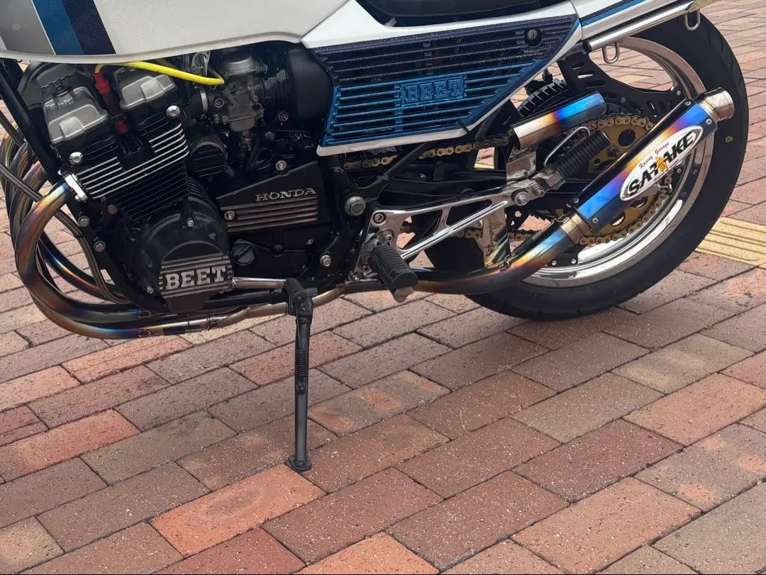 SATAKE マフラー レーシングガレージ　サイレンサーのみ　CBX用 𝓜𝒂𝒔𝒂𝒚𝒂 on X: 
