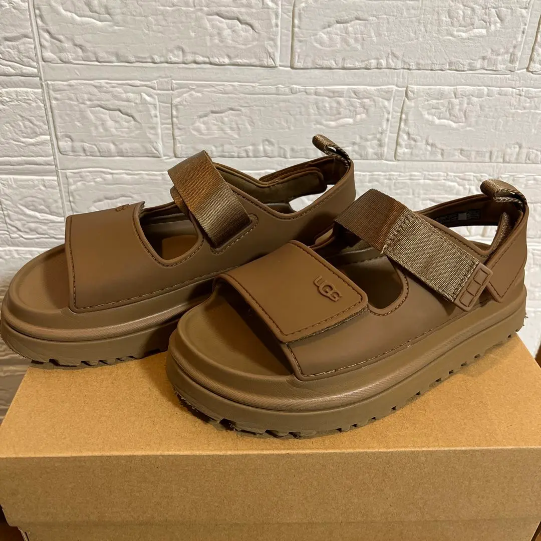UGG ゴールデングロウ　23cm USA6 BISON BROWNブラウン　茶 UGG ゴールデングロウ 23cm USA6 BISON BROWNブラウン 茶｜Yahoo