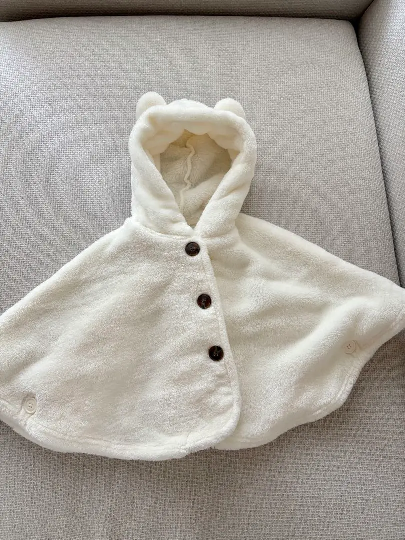 Thumbnail of Hooded poncho with ears