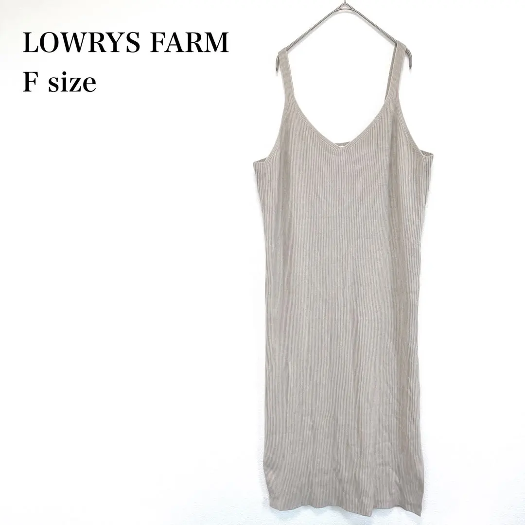 Thumbnail of LOWRYS FARM Rib Knit Cami Dress F Layering Adult Feminine
