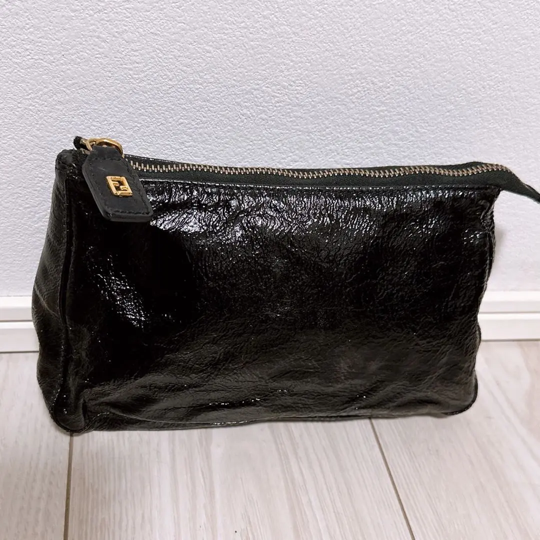 Thumbnail of Excellent Condition FENDI Pouch, Enamel