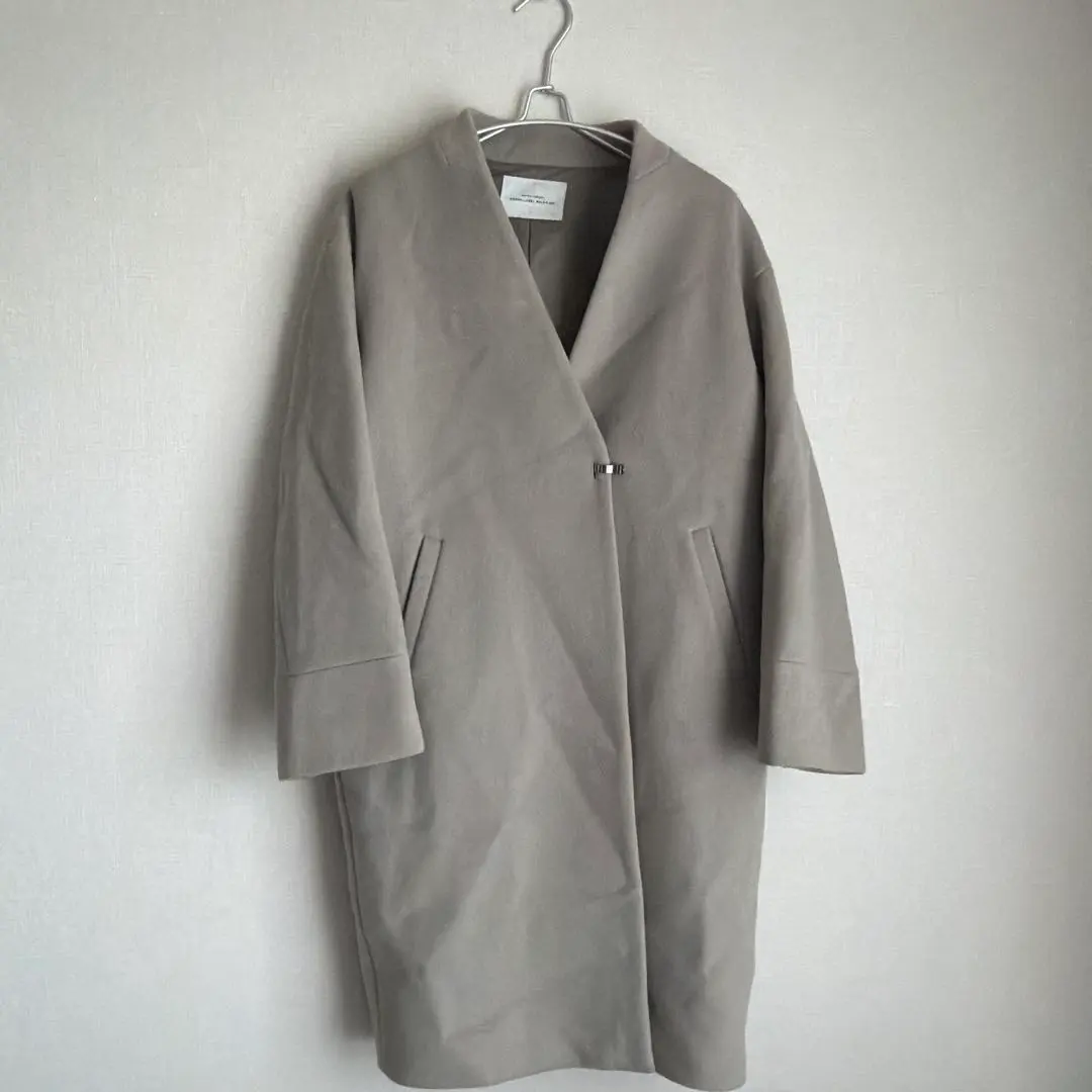 Thumbnail of GREEN LABEL RELAXING Long Coat, Gray, Cashmere Blend, Wool