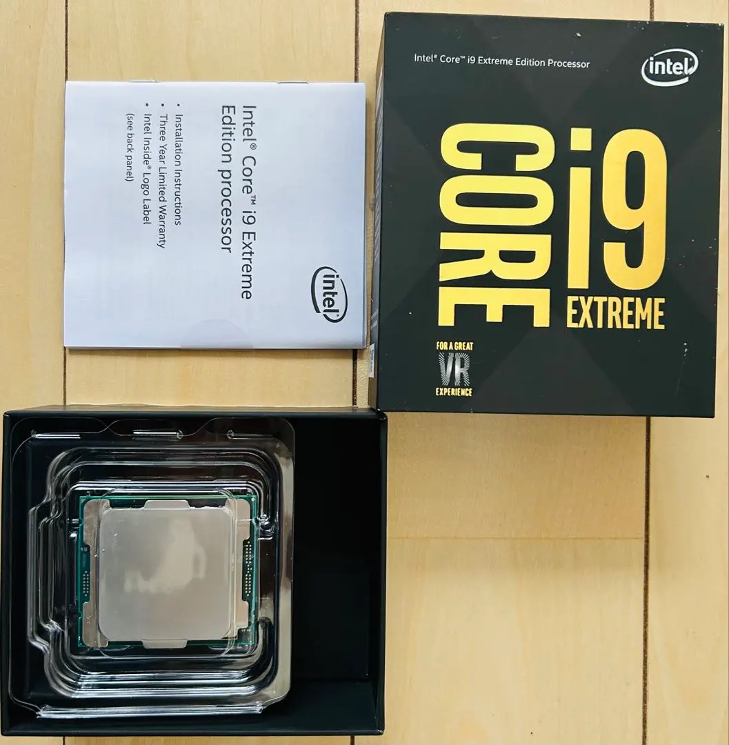 動作品Intel Core i9-7980XE LGA 2066 Intel Core i9-7980XE X-Series Extreme Edition 2.6 BX80673I97980X