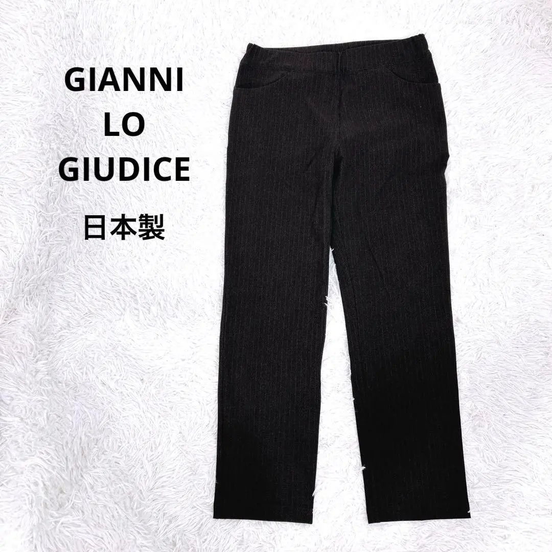 美品　近年　プリーツプリーズ　ロングパンツ　ポケット付　ブルー　サイズ4 美品 近年 プリーツプリーズ ロングパンツ ポケット付 ブルー