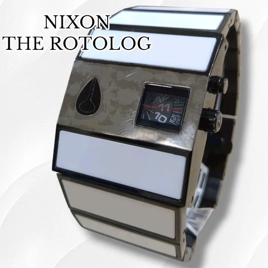 ❗1点限定❗レア　希少　ニクソン（ロトログ）メンズ腕時計 レア】NIXON ニクソン THE ROTOLOG ザ ロトログ 腕時計 - メルカリ