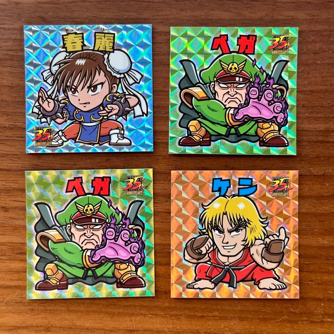 【非売品】 ストリートファイター展 北九州 フルコンプ ビックリマンシール 非売品】 ストリートファイター展 北九州 フルコンプ