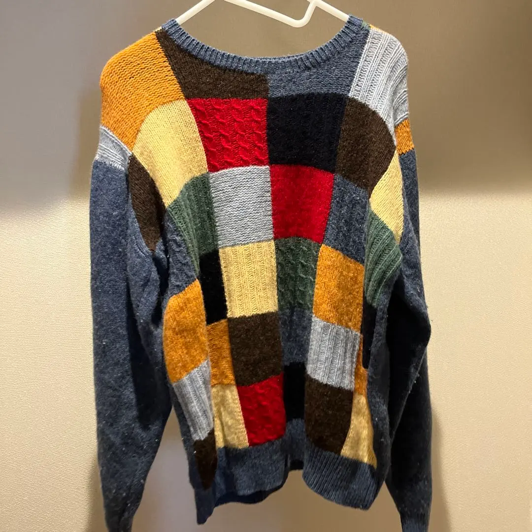 Thumbnail of [Price Negotiable] TOMMY HILFIGER Patchwork Sweater L