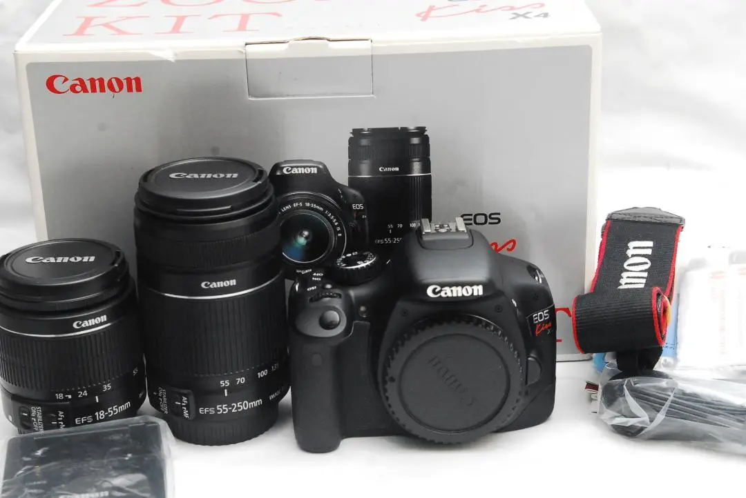 2025年最新】EOS Kiss デジタル X ダブルズームレンズキットの