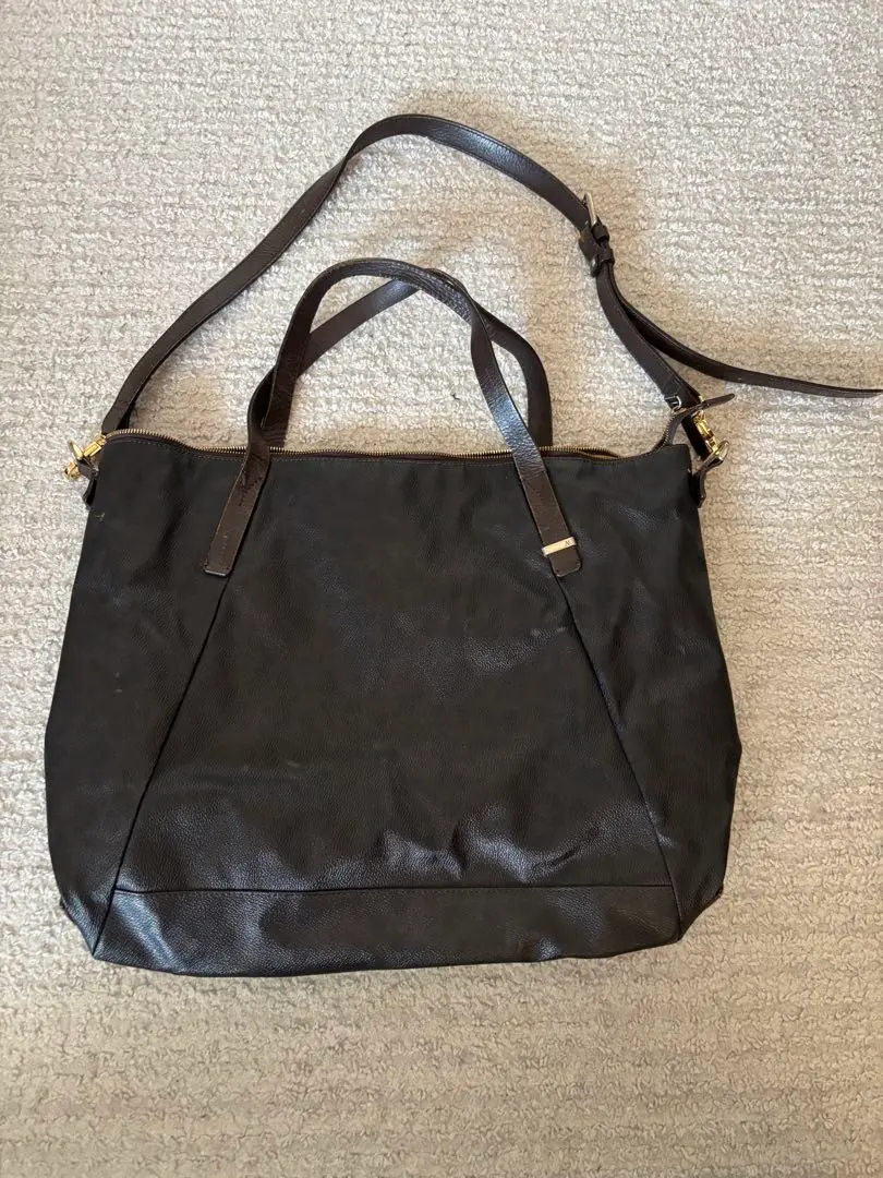 Thumbnail of EDIFICE At COULEUR Black Tote Bag, Synthetic Leather