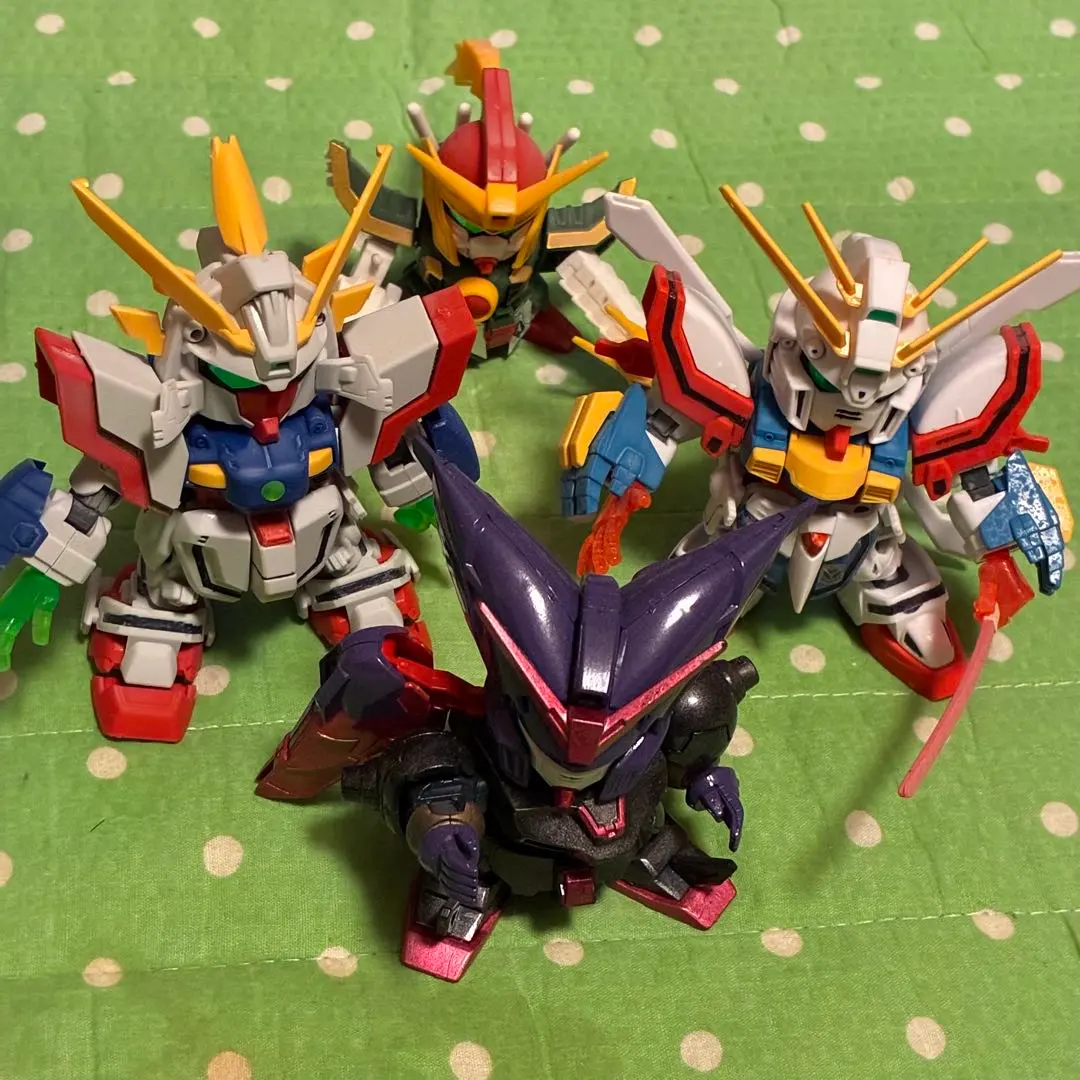 Thumbnail of BB Senshi G Gundam 4-piece Set