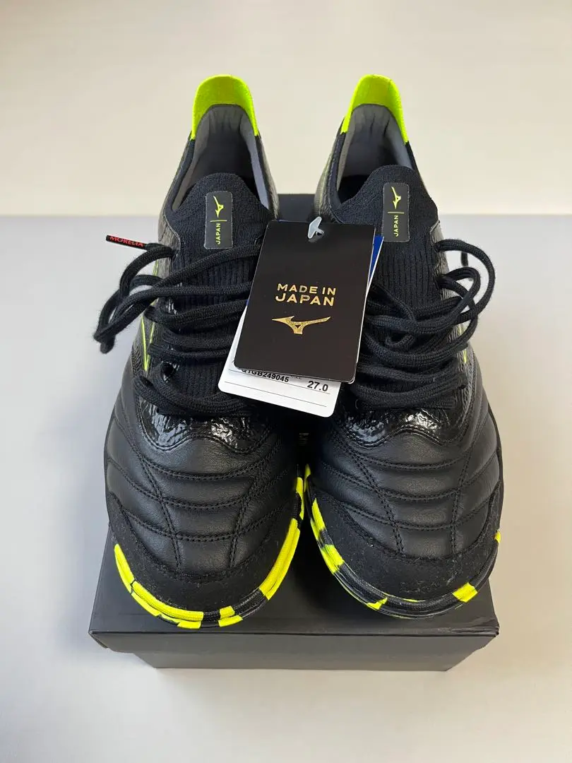【美品】ミズノ モレリアneoサラβJapan IN 27cm MIZUNO ミズノ モレリア NEO SALA β JAPAN IN(ブラック