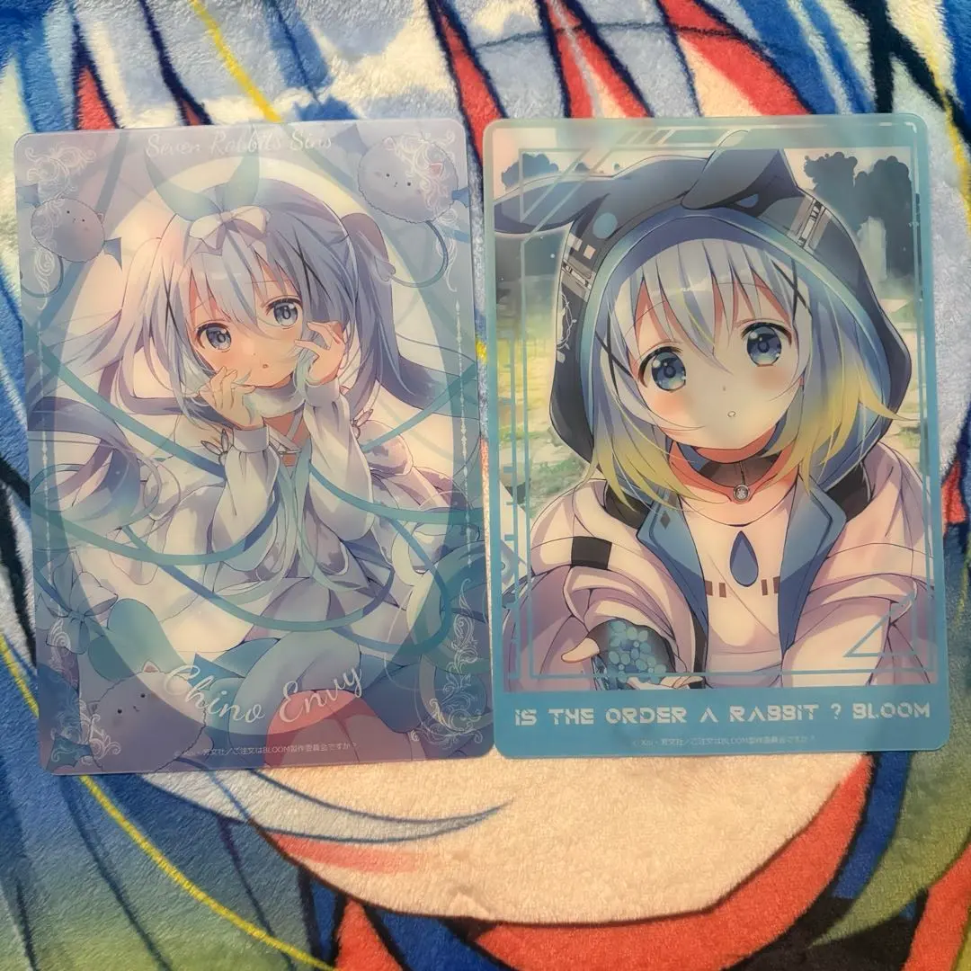 Thumbnail of Two Chino Visual Collection Sheets - Is the Order a Rabbit? BLOOM