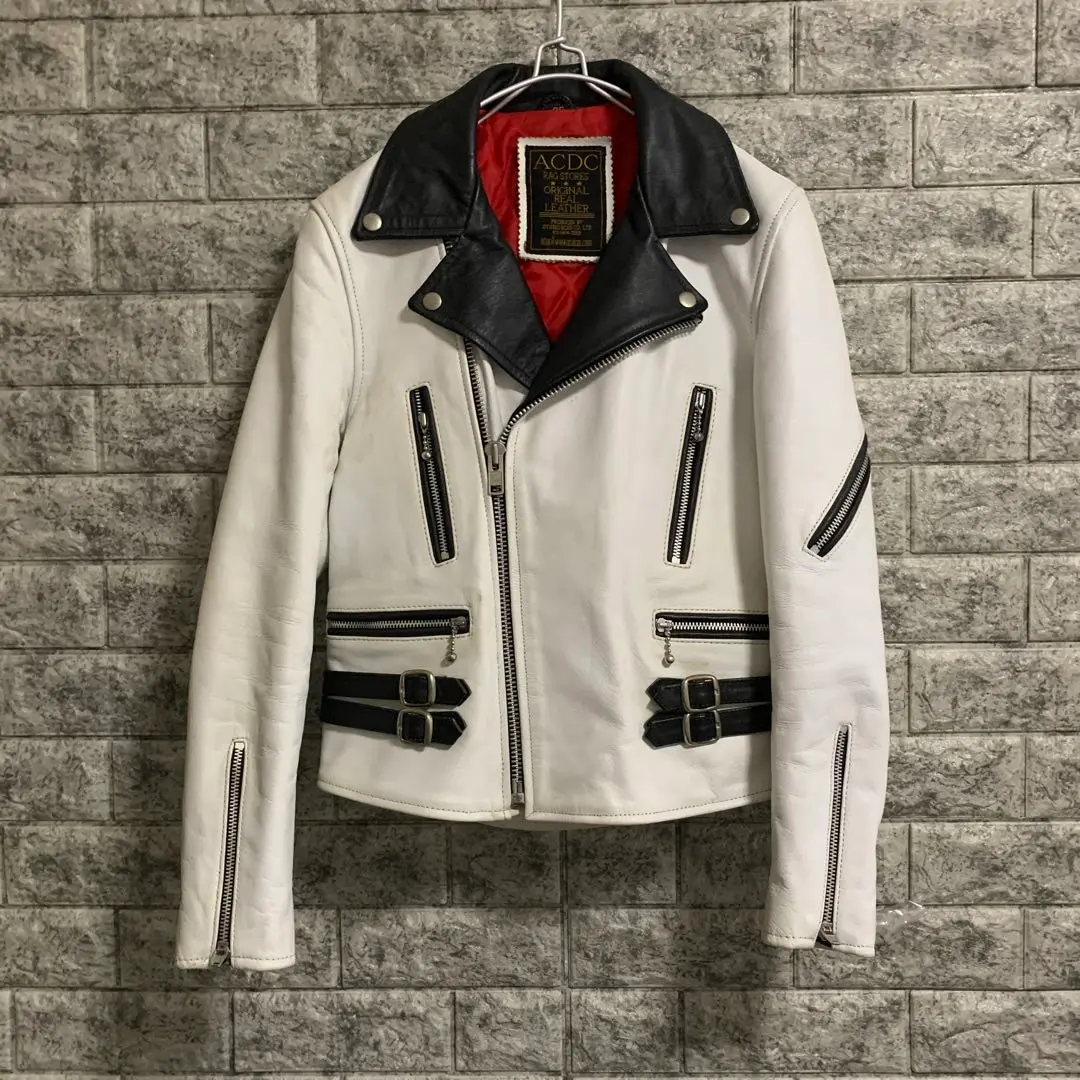 ACDC レザージャッケット ロンジャン美品サイズ38 ACDC レザージャッケット ロンジャン美品サイズ38 - メルカリ