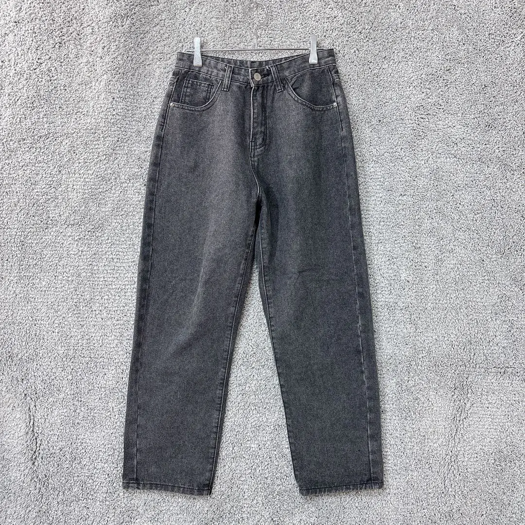 3132 Anchor Smith 寬鬆牛仔褲 S 黑色系 寬鬆版型 韓系 的縮圖