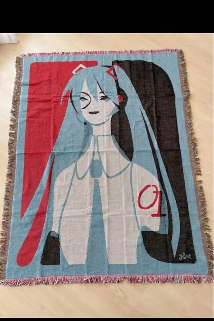 初音ミク　ラグ　125×160 カーペット　パントリー　キッズマット　レア　限定 初音ミク ラグ 125×160 カーペット パントリー キッズマット