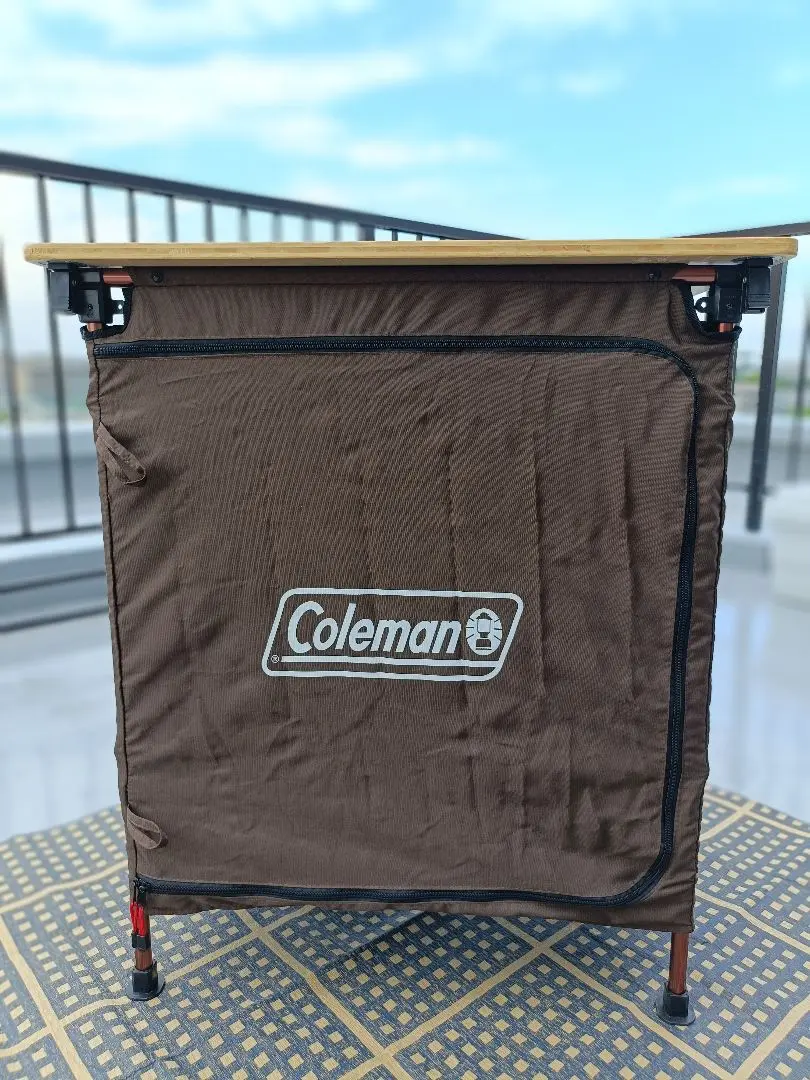 Coleman コンフォートマスター バンブーフォルダブルシェルフ 日本未発売品 TFスポーツ岩槻店】再入荷！Coleman(コールマン) バンブー
