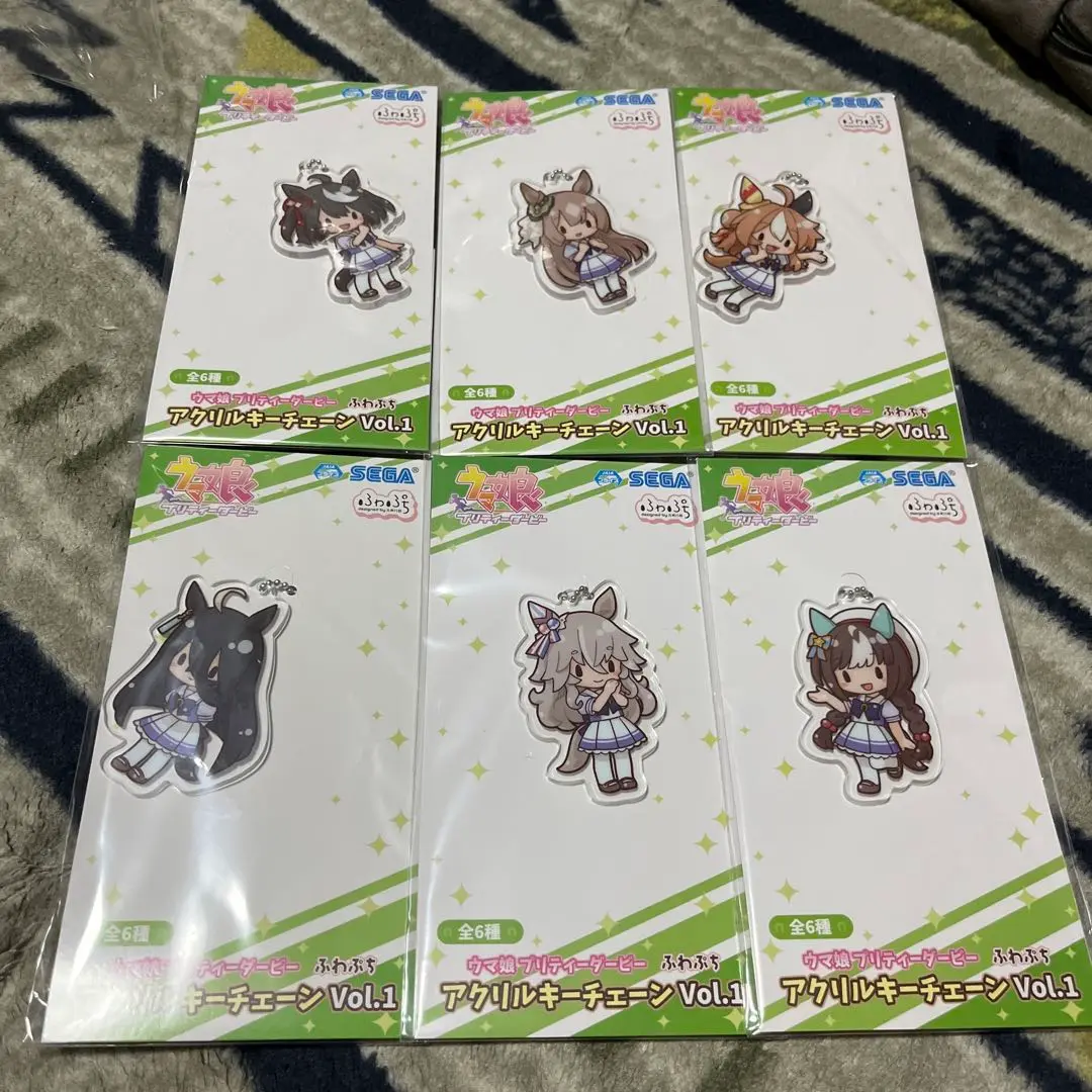 ウマ娘　ふわぷち　アクリルキーチェーン　vol.1コンプセット Amazon.co.jp: ウマ娘 ふわぷち アクリルキーチェーン vol.1 全