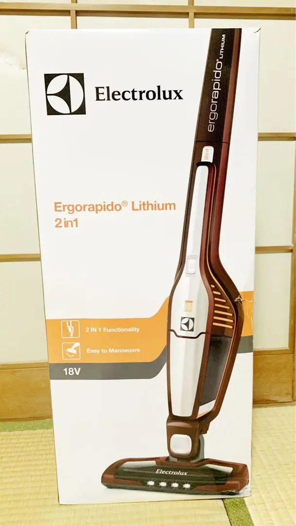 新品　エレクトロラックス　エルゴラピード　リチウム　2in1掃除機　ZB3013 エレクトロラックス エルゴラピード・リチウム ZB3107 [ダーク