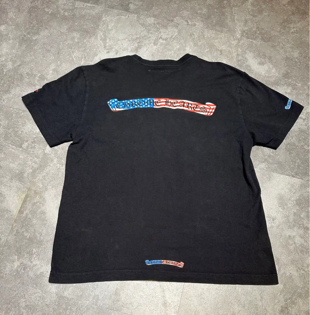 クロムハーツ MATTY BOY AMERICA マティボーイ Tシャツ 星条旗 CHROME HEARTS chrome hearts クロムハーツ matty boy マッティ
