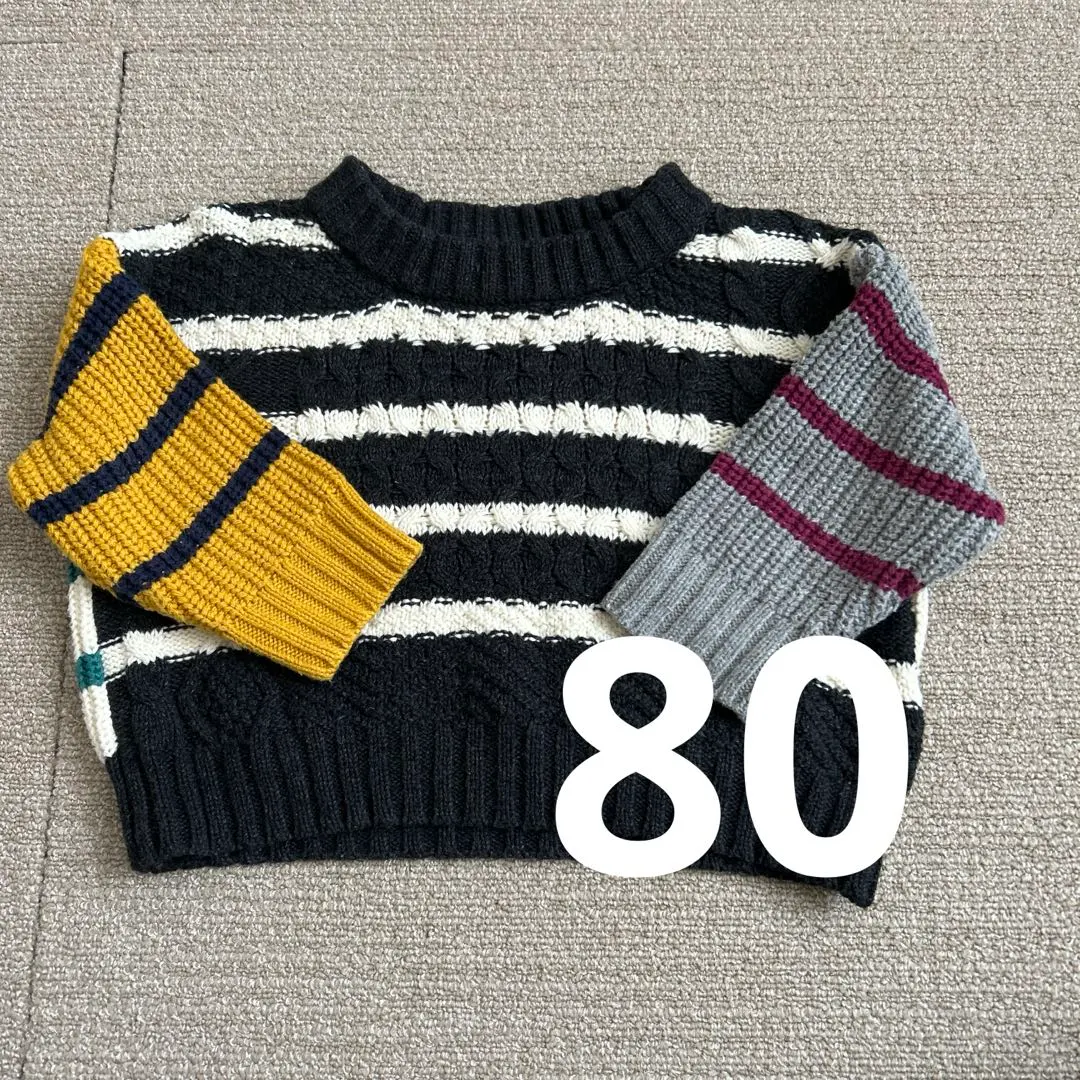Thumbnail of BREEZE Baby Knit Sweater 80