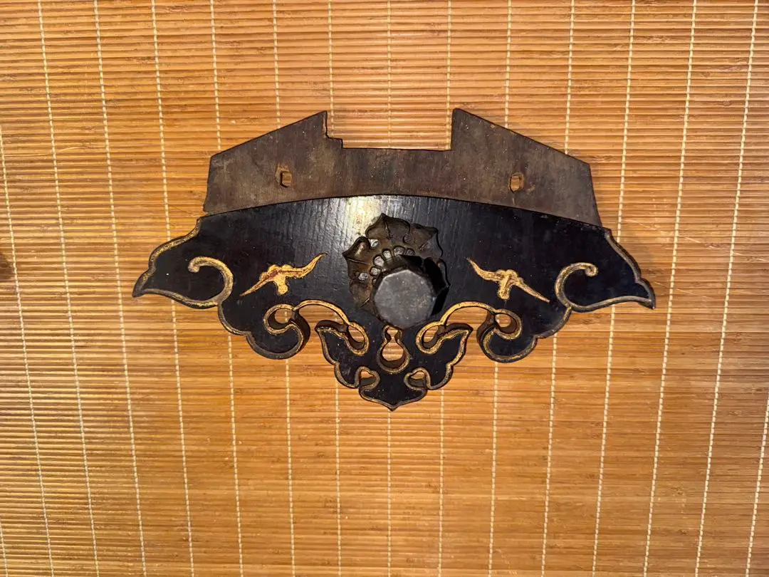 江戸 神社仏閣 木彫 破風 掛魚 懸魚 鰭 左右一対 /古民藝/古美術/古道具/ 江戸 神社仏閣 木彫 破風 掛魚 懸魚 鰭 左右一対 /古民藝/古美術