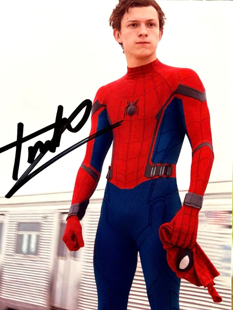 upper deck トム ホランド スパイダーマン 直筆サイン スパイダーマン トムホランド 直筆サイン marvel upper deck