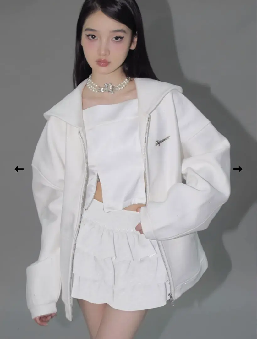 パンツ andwang Kirakira flare pants S Kirakira flare pants (white)