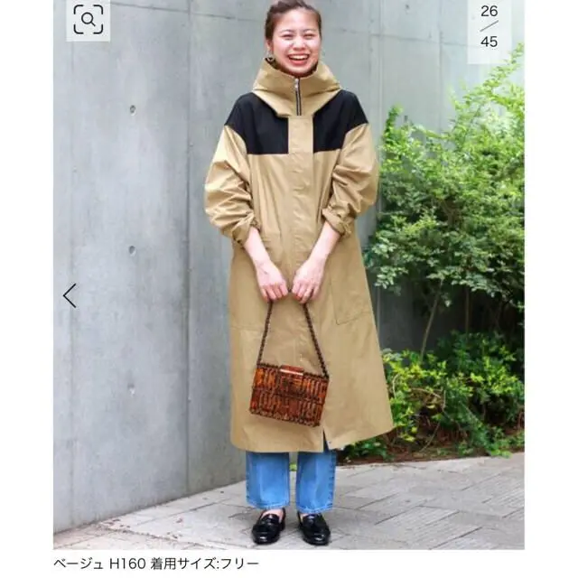 新品未使用　ジャーナルスタンダード relume PERTEX フーデッドコート 2025年最新】JOURNAL STANDARD relume レディース モッズコート