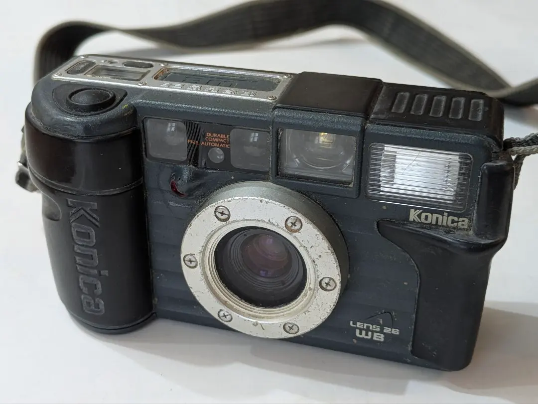 Thumbnail of Film Camera Konica Genbakantoku (On-Site Supervisor) LENS 28 WB Showa Retro Vintage