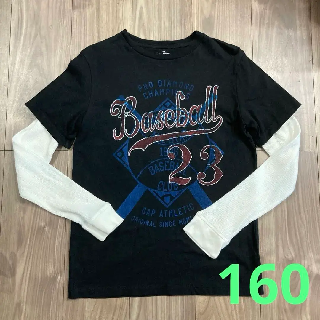 Gap Kids 兒童 長袖上衣 長T恤 160 的縮圖