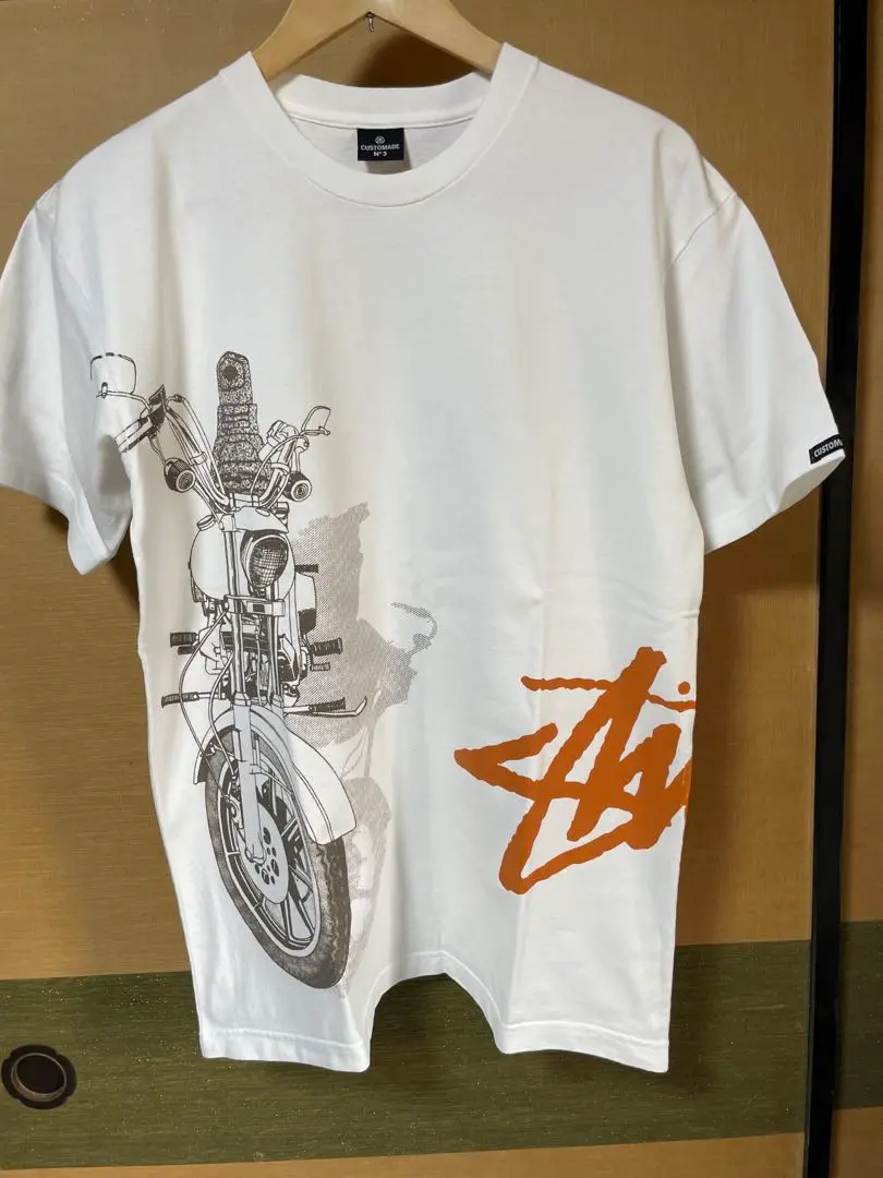 【美品】USA製 90s old stussy モトクロス プリント Tシャツ 美品】USA製 90s old stussy モトクロス プリント Tシャツ