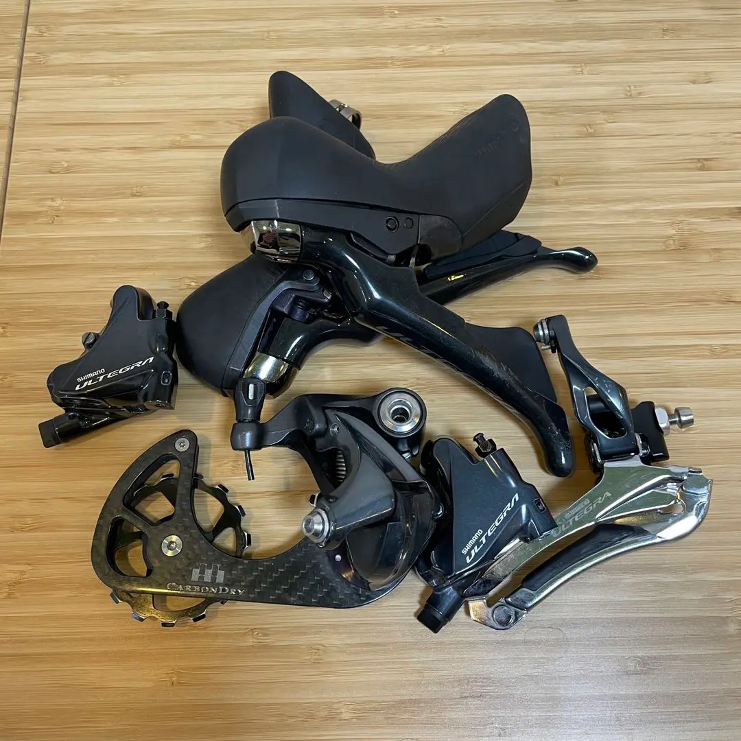 【美品】RD-6800 ビッグプーリーカスタム おまけ付き お客様カスタムシリーズ＞まだまだ現役!!シマノRD-6800ビッグ