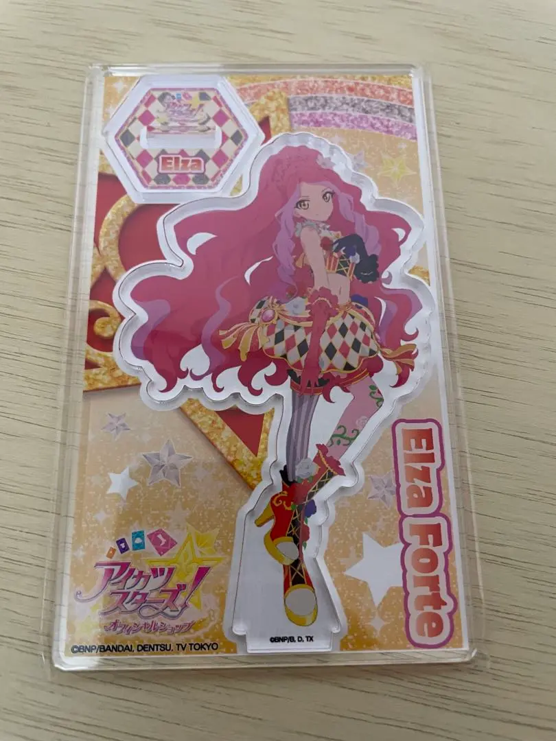 アイカツ　アクリルジオラマ　エルザフォルテ アイカツ オンパレード 限定 ジオラマ アクリルスタンド エルザ