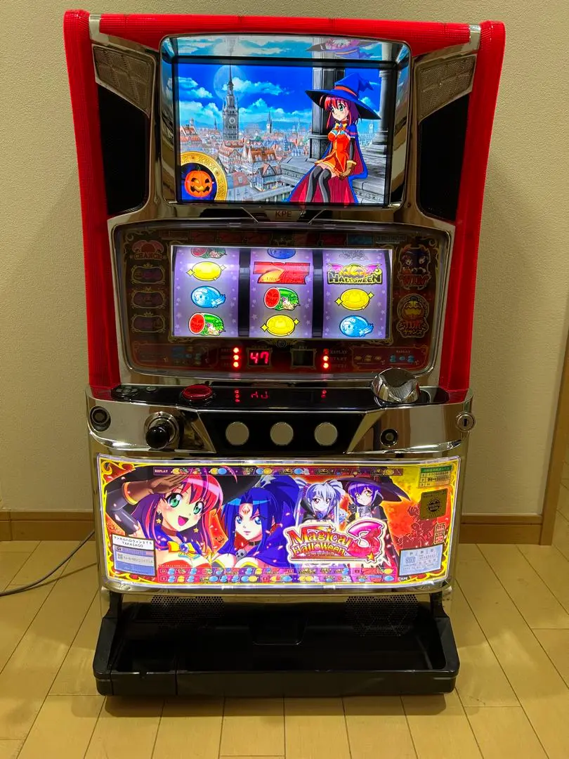 【引き取り歓迎】パチスロ 実機 マジカルハロウィン3 マジカルハロウィン3 KPE