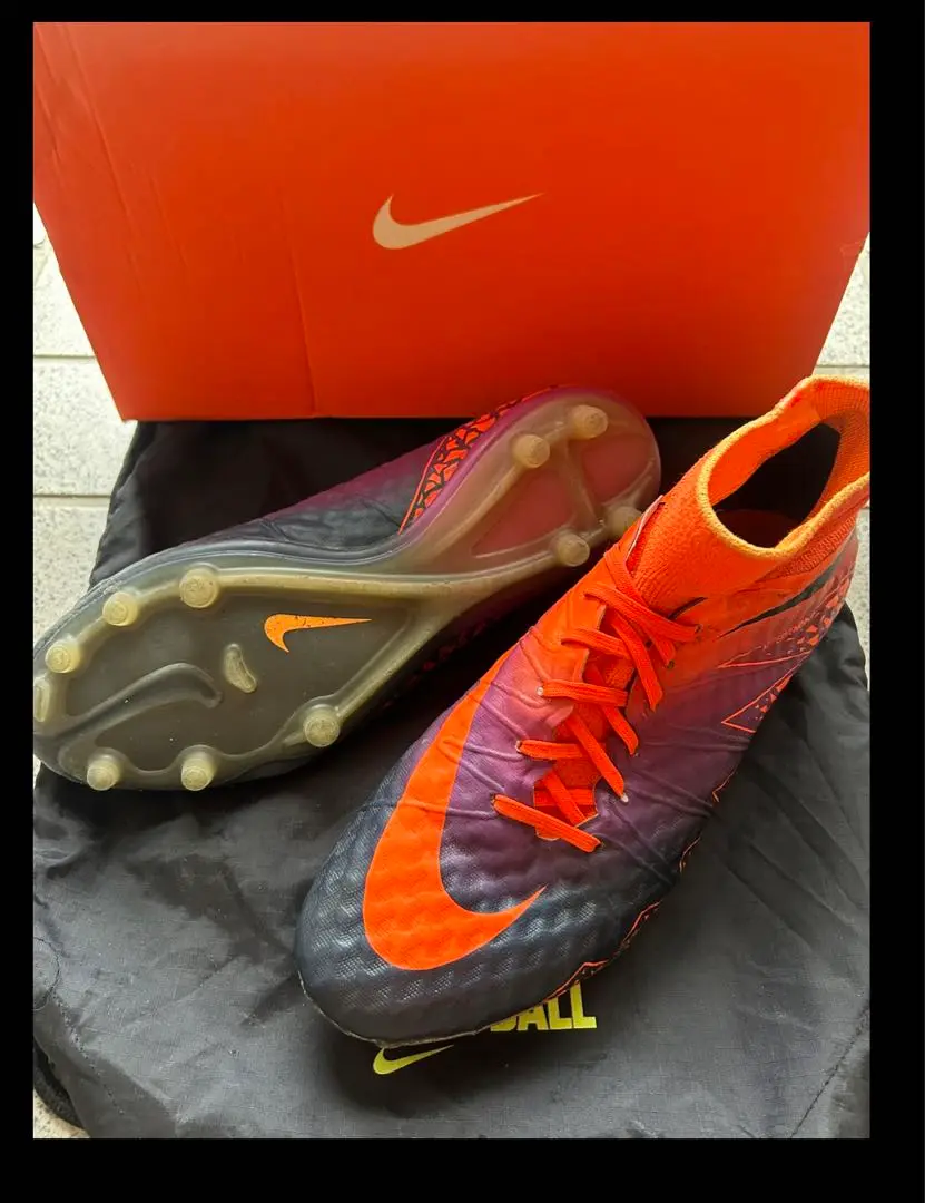 【即日発送 未使用品】NIKE ハイパーヴェノム ファントム2 FG 23cm NIKE ナイキ ハイパーヴェノム ファントム II FG(蛍光イエロー