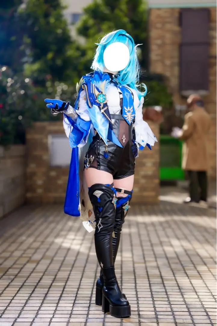 三分妄想 原神 コスプレ エウルア 衣装セット