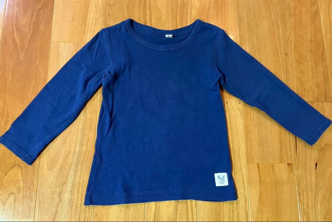 Thumbnail of KUT Navy Long Sleeve Cut-and-Sew Top, 100cm
