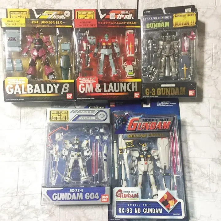 未開封 MIA ガンダム 3体(クリア、ノーマル、G3) レア 限定品 非売品