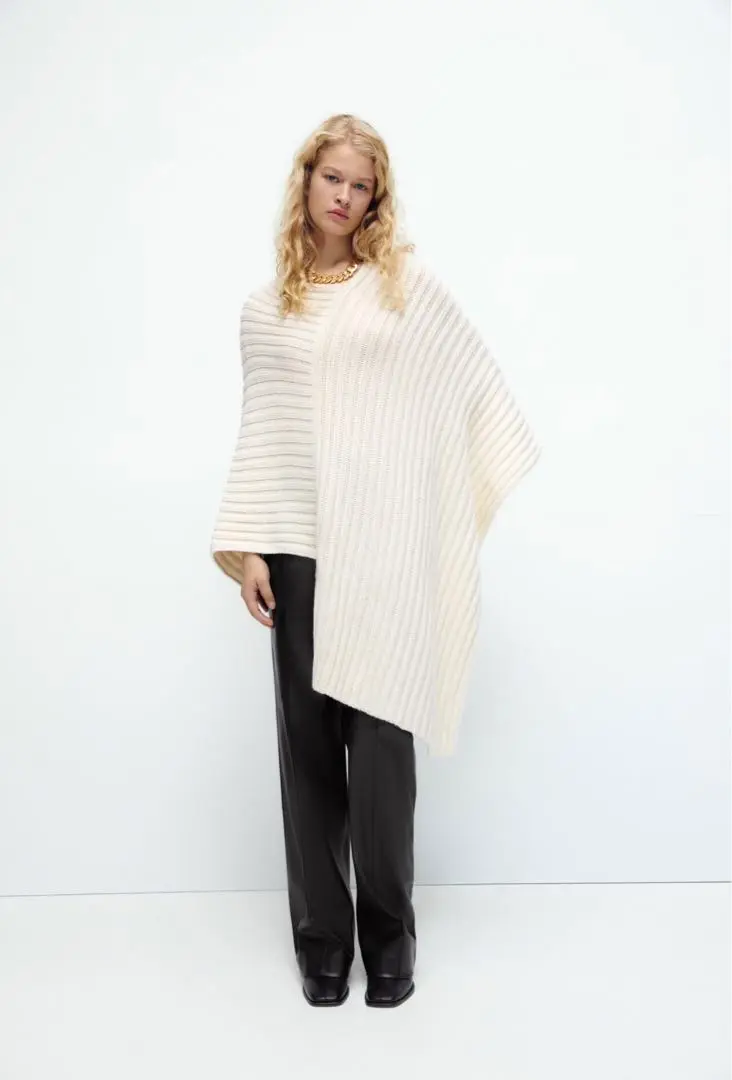 2025年最新】zara ニットコート アシンメトリーの人気アイテム