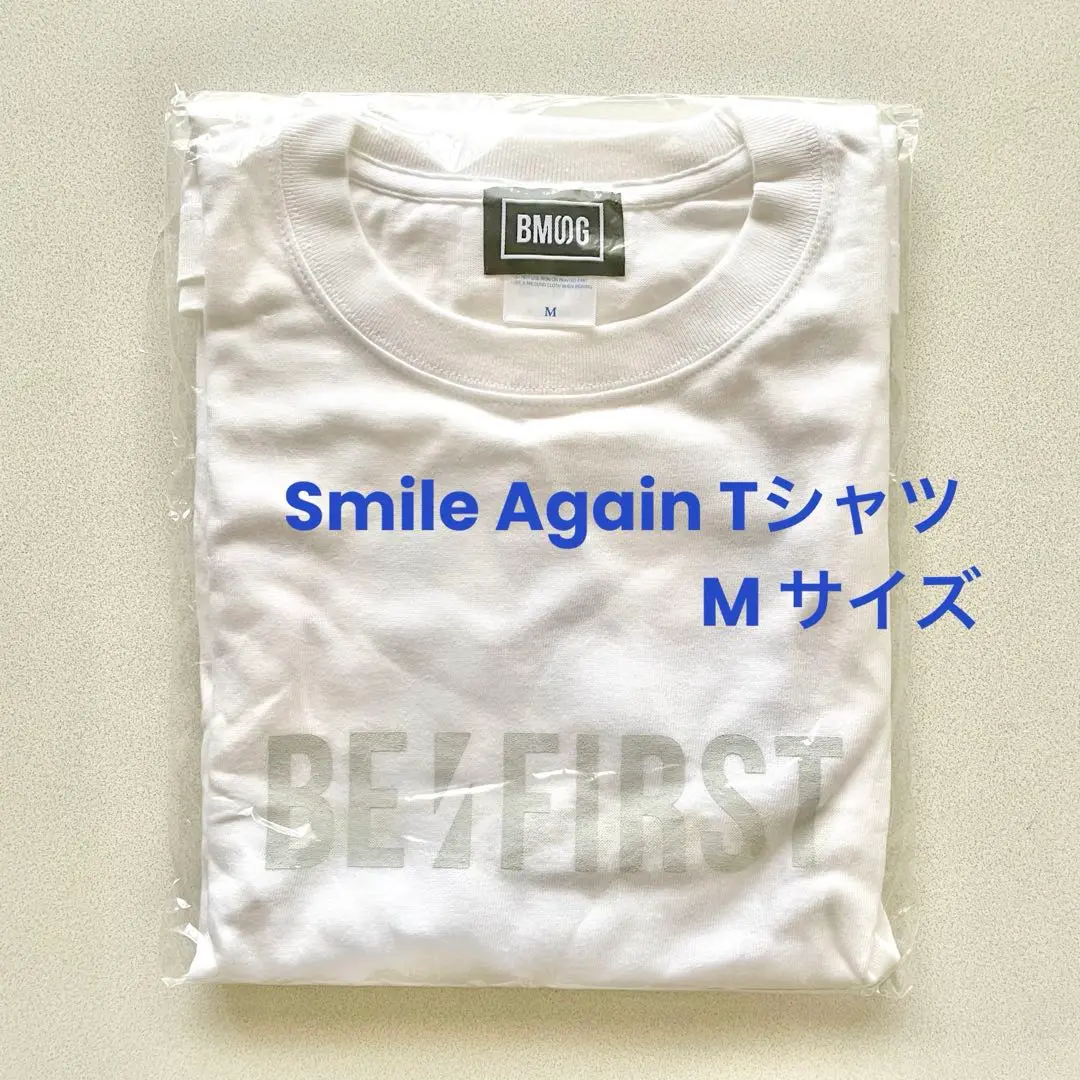 BE:FIRST Smile Again Tシャツ L BE:FIRST Smile Again Tシャツ Lの通販 by えりか's shop｜ラクマ