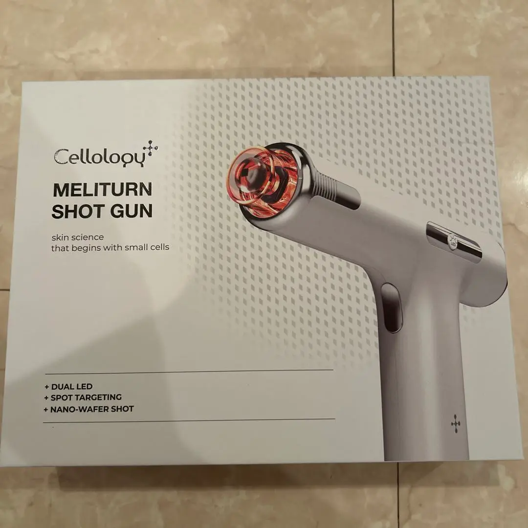 【新品】Cellology MELITURN SHOT GUN セット Cellology Meliturn Shot Gun Set (Shot Gun Device + Ampoule