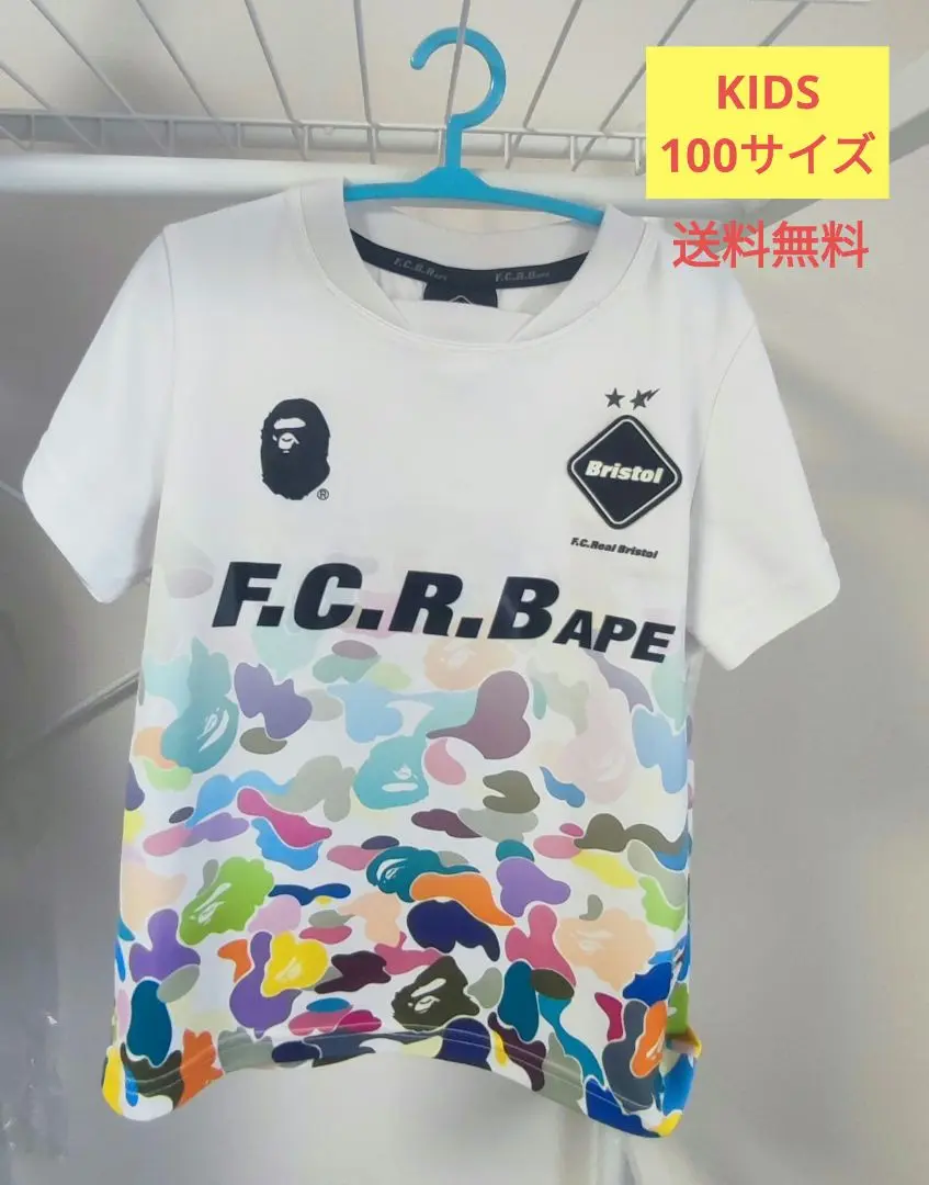 bape fcrb 19SS GAME SHIRT Lサイズ F.C.R.B. x BAPE エフシーアールビー ベイプ 19SS 別注 938 TEAM