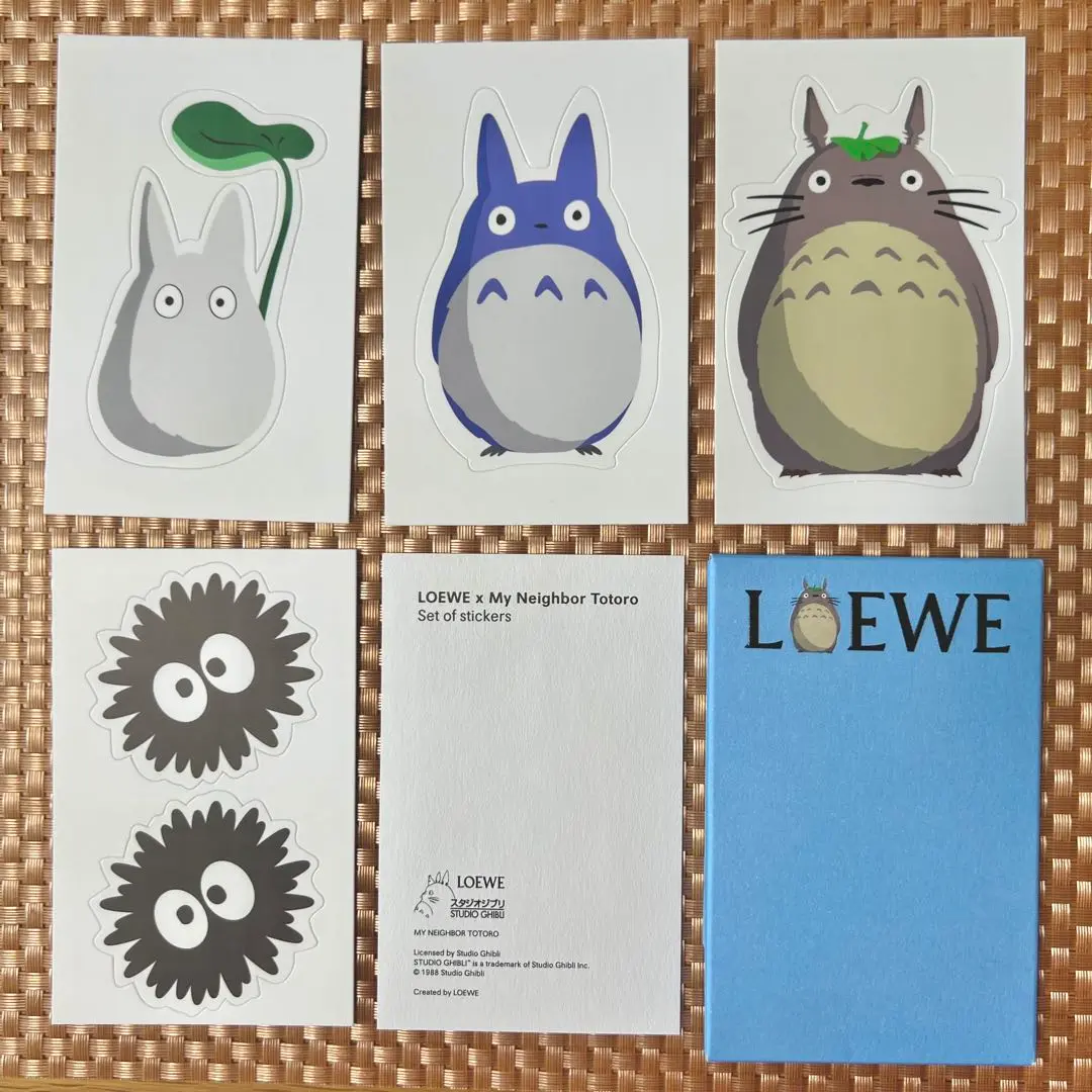 ロエベ　ジブリコラボノート、シール、紙袋セット ロエベ loewe 紙袋 ノート 千と千尋 カオナシ ジブリ｜Yahoo