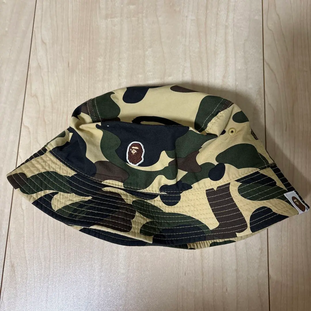A Bathing Ape 迷彩 バケットハット A BATHING APE アベイシングエイプ バケットハット 帽子 迷彩