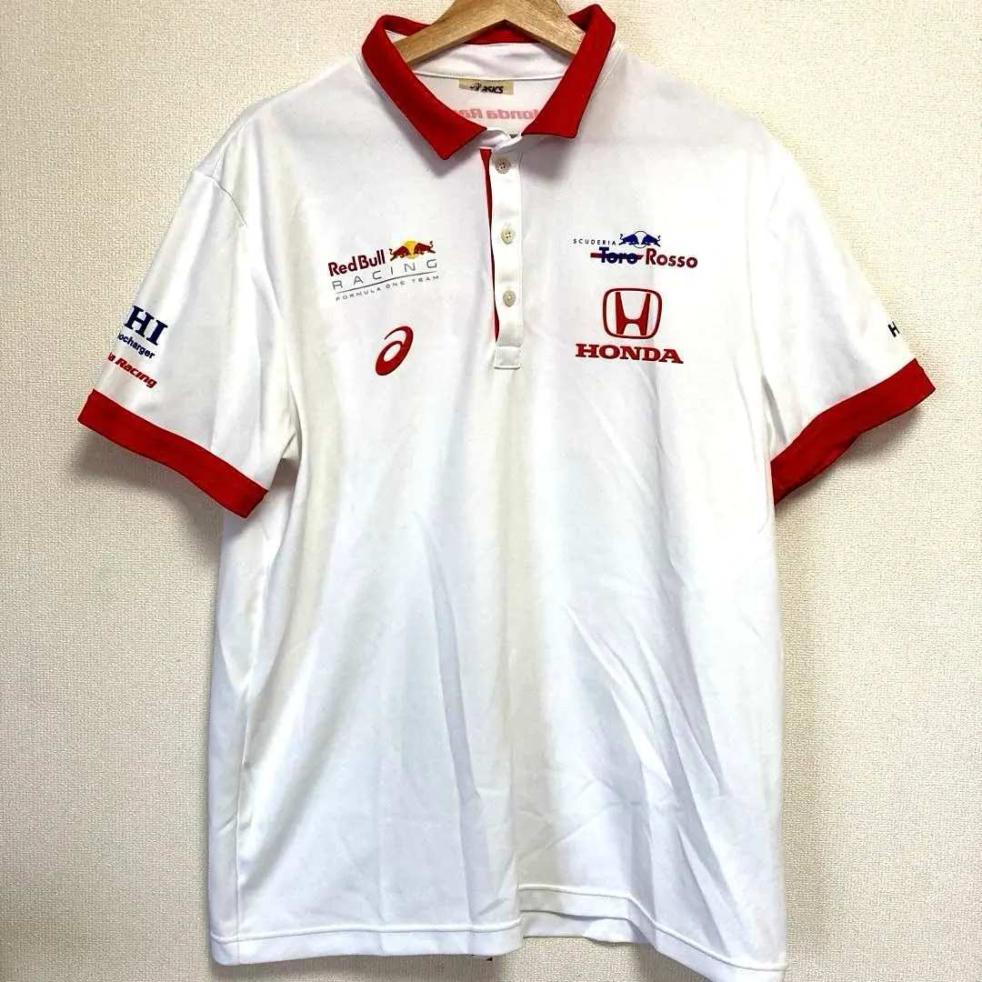 極美品✨F1 レッドブル　ホンダ　トロロッソ  ポロシャツ L 2025年最新】トロロッソ シャツの人気アイテム - メルカリ