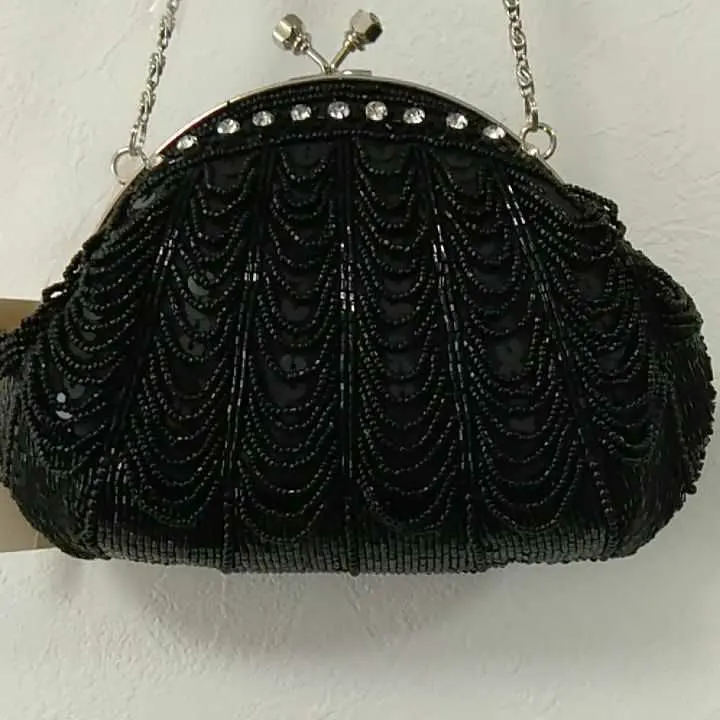 Thumbnail of ☆Brand New with Tag☆ Bargain Price! Party Bag with Clasp and Beads