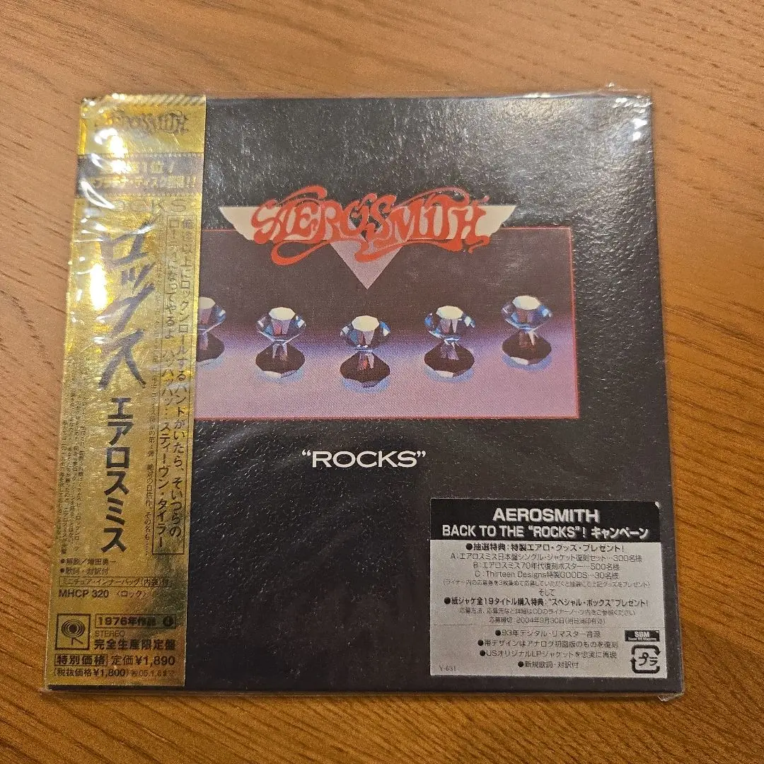 激レア】エアロスミス紙ジャケ 19枚セット 非売品ボックス他豪華