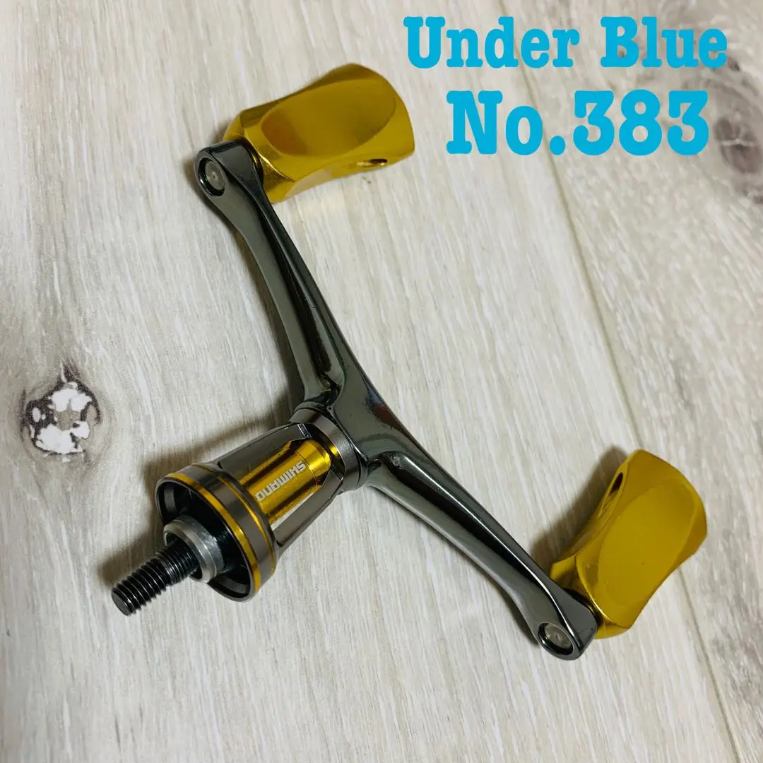 極美品　夢屋　18アルミ　シングルハンドルのみ Amazon | シマノ(SHIMANO) 純正 リールパーツ 夢屋 18 アルミ